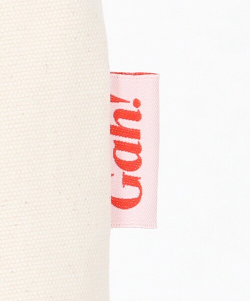 FREAK'S STORE(フリークスストア)の「▽Lisa Says Gah/リサ セイ ガウ GAH TOTE/ガートート(ロゴトートバッグ)(トートバッグ・レディース・ナチュラル/ピンク・ONE SIZE)」の14枚目の写真