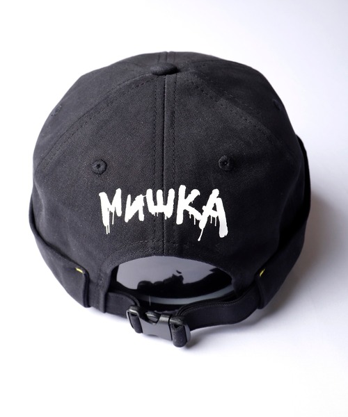 MISHKA（ミシカ）の「【MISHKA】ロールキャップ フィッシャーマンキャップ（キャップ・メンズ・ブラック/レッド/カーキ・FREE）」の8枚目の写真