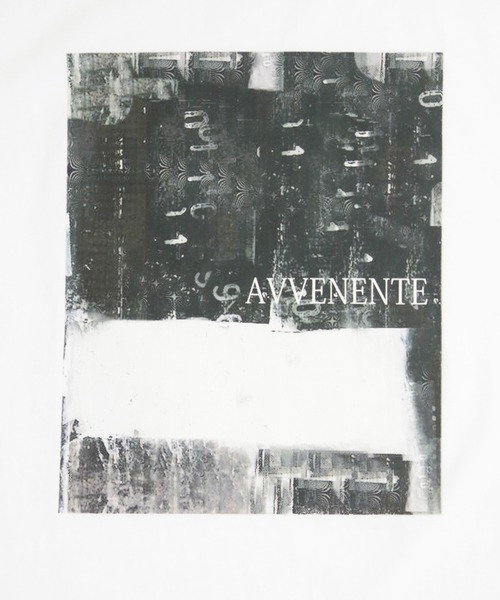 Avvenente（アベネンテ）の「【Avvenente】スリーブレスニュアンス転写プリントカットソー（Tシャツ/カットソー・レディース・ブラック/オフホワイト・M）」の5枚目の写真