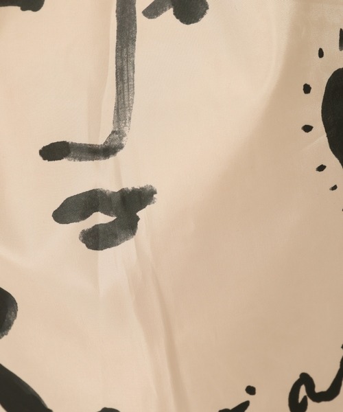 SLOBE IENA（スローブイエナ）の「SLOBE × opnner FACE エコバッグ◆（エコバッグ/サブバッグ・レディース・ベージュ・FREE）」の3枚目の写真