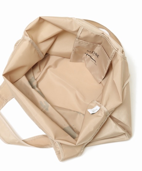 SLOBE IENA（スローブイエナ）の「SLOBE × opnner FACE エコバッグ◆（エコバッグ/サブバッグ・レディース・ベージュ・FREE）」の7枚目の写真