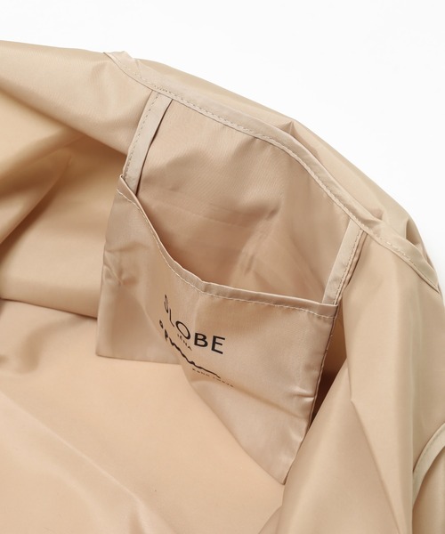 SLOBE IENA（スローブイエナ）の「SLOBE × opnner FACE エコバッグ◆（エコバッグ/サブバッグ・レディース・ベージュ・FREE）」の4枚目の写真