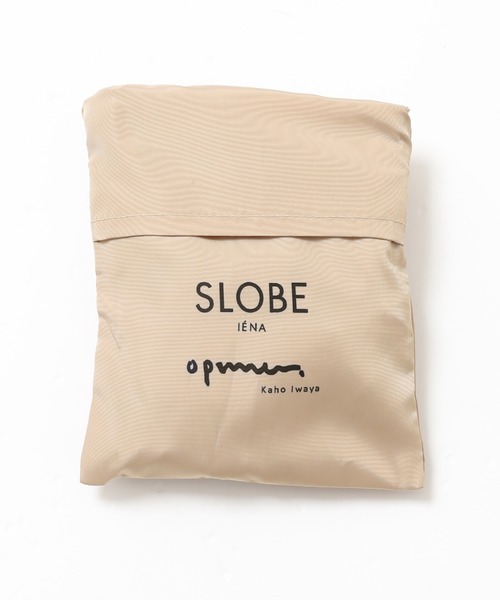 SLOBE IENA（スローブイエナ）の「SLOBE × opnner FACE エコバッグ◆（エコバッグ/サブバッグ・レディース・ベージュ・FREE）」の11枚目の写真