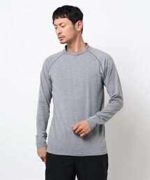 HANES（ヘインズ）の「【HANES/ヘインズ】ＩＮＳＥＣＴ　ＳＨＩＥＬＤ　Ｌ／Ｓ　Ｔ　ＨＭ４－Ｔ１０１　防虫効果/４ＷＡＹストレッチ/ＵＶカット/リフレクタープリント/消臭 ロンT（Tシャツ/カットソー・メンズ）」
