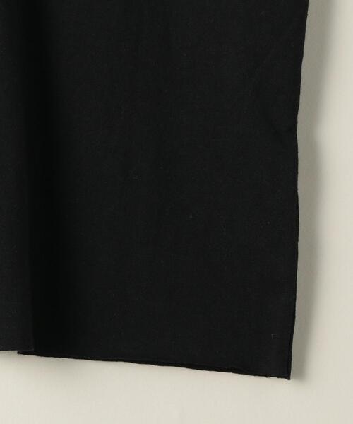 Upcycle(アップサイクル)の「<Upcycle(アップ サイクル)>ショート クルーネック ノースリーブプルオーバー(Tシャツ/カットソー・レディース・ホワイト/ブラック・LARGE)」の4枚目の写真