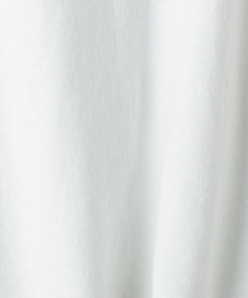 Upcycle(アップサイクル)の「<Upcycle(アップ サイクル)>ショート クルーネック ノースリーブプルオーバー(Tシャツ/カットソー・レディース・ホワイト/ブラック・LARGE)」の7枚目の写真