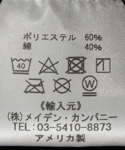 Upcycle(アップサイクル)の「<Upcycle(アップ サイクル)>ショート クルーネック ノースリーブプルオーバー(Tシャツ/カットソー・レディース・ホワイト/ブラック・LARGE)」の6枚目の写真