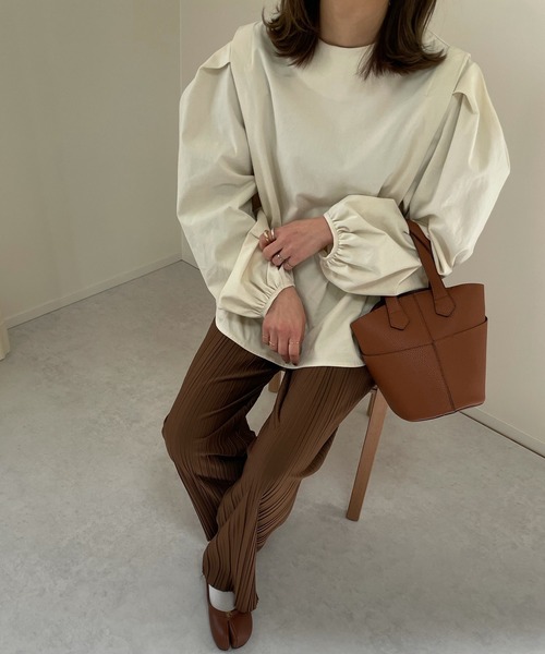 LE MORE（リモア）の「ミニバケットショルダーバッグ（ショルダーバッグ・レディース・ブラック/ブラウン/ベージュ・FREE）」の15枚目の写真