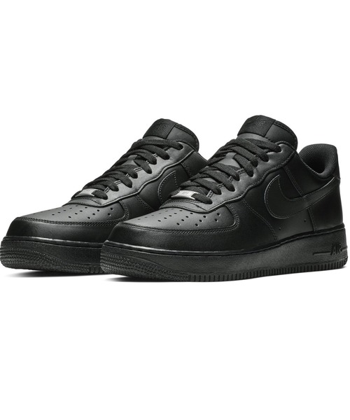 NIKE(ナイキ)の「【NIKE / ナイキ】 エアフォース1(スニーカー・メンズ・ホワイト/ブラック・26cm/26.5cm/27cm/27.5cm/28cm)」の1枚目の写真