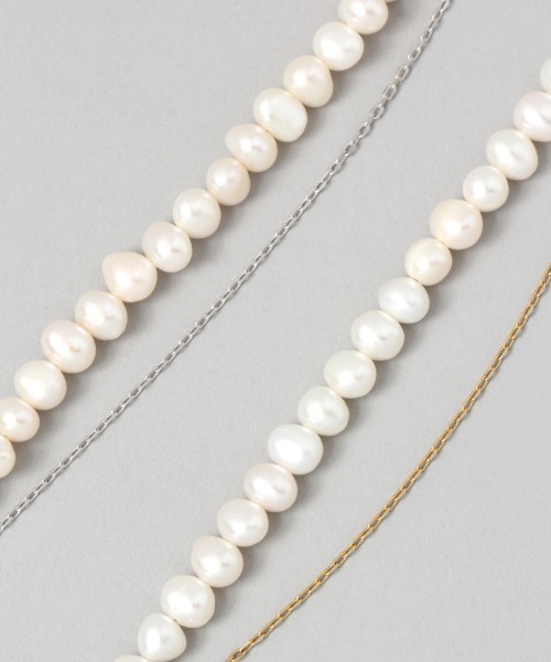 JEANASIS（ジーナシス）の「パールブレスレット/948676（ブレスレット・レディース・ゴールド系その他/シルバー系その他・FREE）」の4枚目の写真