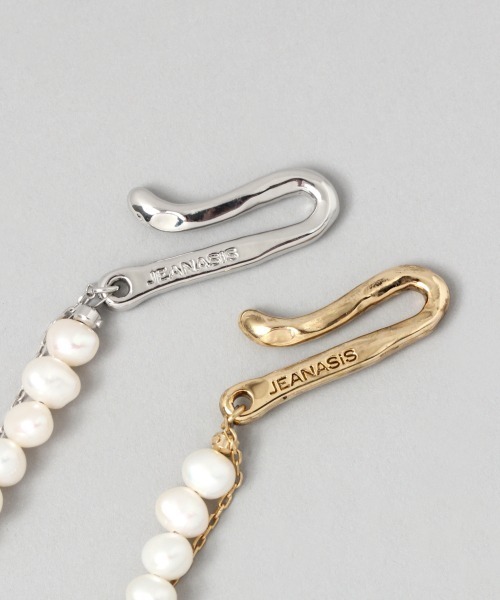 JEANASIS（ジーナシス）の「パールブレスレット/948676（ブレスレット・レディース・ゴールド系その他/シルバー系その他・FREE）」の3枚目の写真