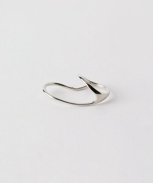 green label relaxing(グリーンレーベルリラクシング)の「FM メタル 2ホール リング(リング・レディース・シルバー/ゴールド・FREE)」の5枚目の写真