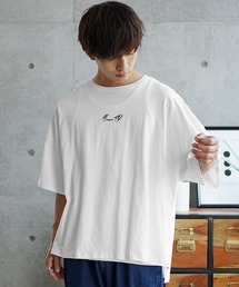 MinoriTY | 【MinoriTY】ロゴ刺繍半袖ビッグシルエットT(Tシャツ/カットソー)