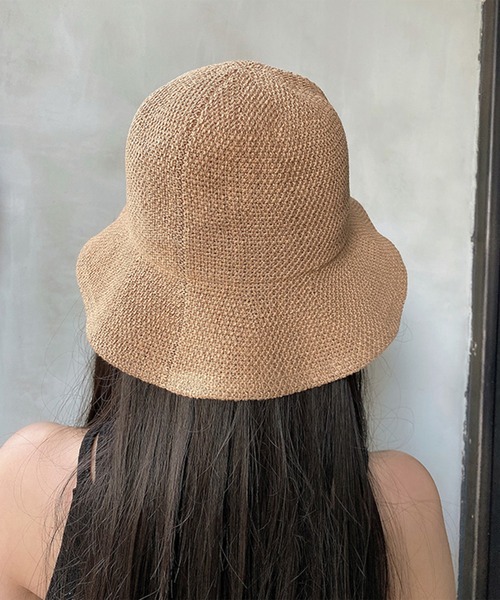 LIPSERVICE（リップサービス）の「ナチュラルストローハット【ZOZOTOWN限定】（ハット・レディース・ホワイト/ベージュ/ブラック・FREE）」の8枚目の写真