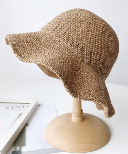LIPSERVICE（リップサービス）の「ナチュラルストローハット【ZOZOTOWN限定】（ハット・レディース・ホワイト/ベージュ/ブラック・FREE）」の7枚目の写真