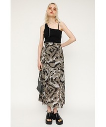 SLY | MARBLE DYE SHEER SK/シアースカート(スカート)