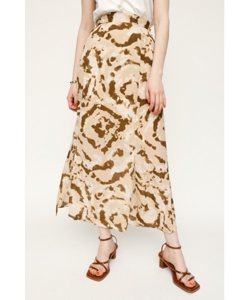 SLY（スライ）の「MARBLE DYE SHEER SK シアー スカート（スカート・レディース・ベージュ系その他/ブラック系その他2・2/1）」の9枚目の写真