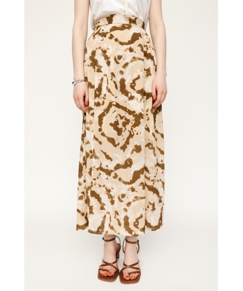 SLY（スライ）の「MARBLE DYE SHEER SK シアー スカート（スカート・レディース・ベージュ系その他/ブラック系その他2・2/1）」の10枚目の写真