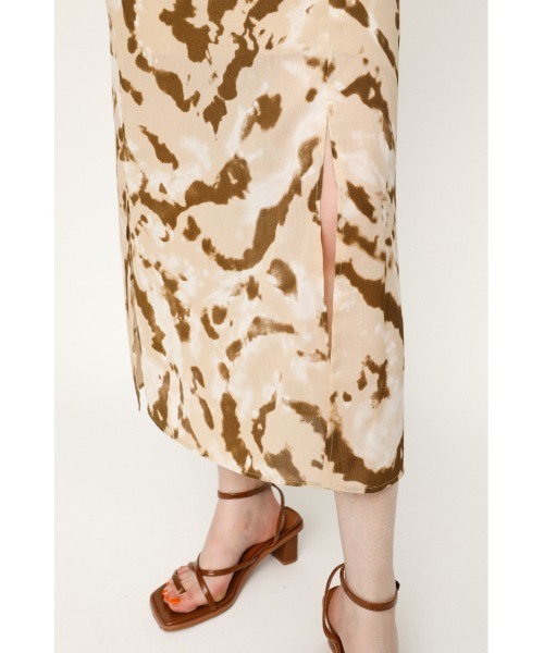 SLY（スライ）の「MARBLE DYE SHEER SK シアー スカート（スカート・レディース・ベージュ系その他/ブラック系その他2・2/1）」の15枚目の写真