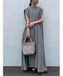 BEARDSLEY | リネンフレアワンピース(ワンピース)