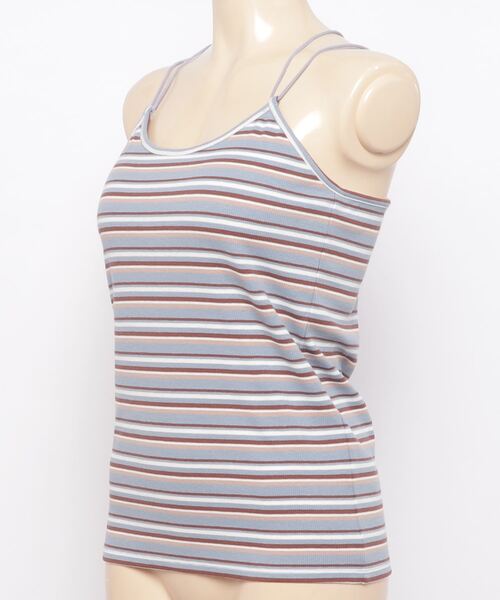 WEGO(ウィゴー)の「WEGO/リブバッククロスカップインキャミソール(キャミソール・レディース・アニマル/ブルー系その他5/ブラウン系その他5/グリーン系その他5・FREE)」の9枚目の写真