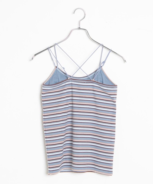 WEGO(ウィゴー)の「WEGO/リブバッククロスカップインキャミソール(キャミソール・レディース・アニマル/ブルー系その他5/ブラウン系その他5/グリーン系その他5・FREE)」の5枚目の写真