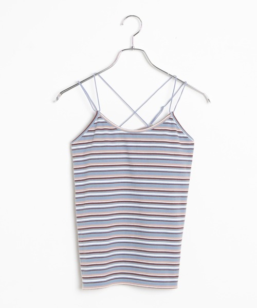 WEGO(ウィゴー)の「WEGO/リブバッククロスカップインキャミソール(キャミソール・レディース・アニマル/ブルー系その他5/ブラウン系その他5/グリーン系その他5・FREE)」の13枚目の写真