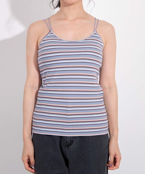 WEGO(ウィゴー)の「WEGO/リブバッククロスカップインキャミソール(キャミソール・レディース・アニマル/ブルー系その他5/ブラウン系その他5/グリーン系その他5・FREE)」の14枚目の写真