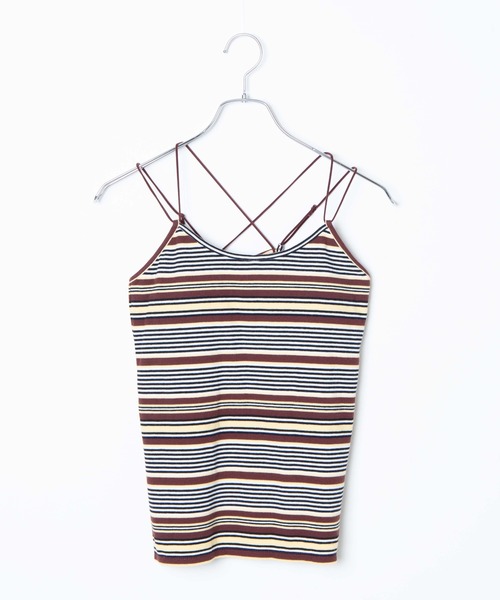 WEGO(ウィゴー)の「WEGO/リブバッククロスカップインキャミソール(キャミソール・レディース・アニマル/ブルー系その他5/ブラウン系その他5/グリーン系その他5・FREE)」の18枚目の写真