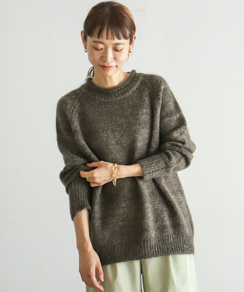 NOMBRE IMPAIR ダンデリオン ロングニット NOMBRE IMPAIR（ノンブルアンペール）の「ダンデリオン ロング