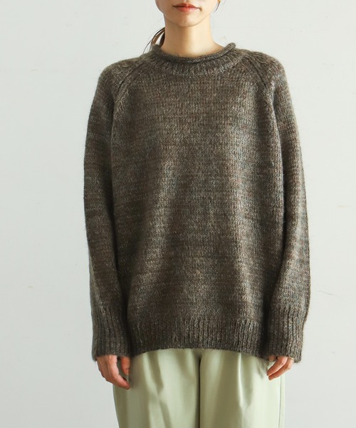 NOMBRE IMPAIR ダンデリオン ロングニット NOMBRE IMPAIR（ノンブルアンペール）の「ダンデリオン ロング