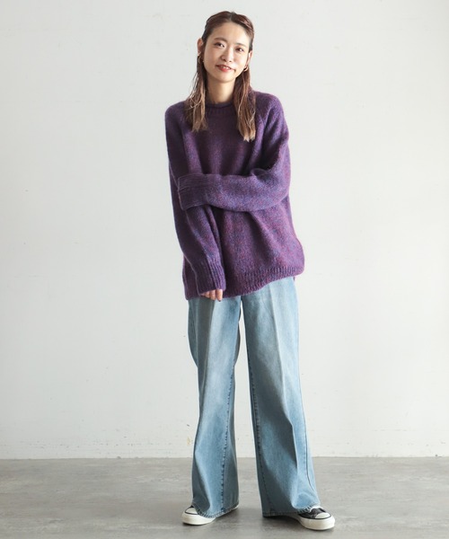 NOMBRE IMPAIR ダンデリオン ロングニット NOMBRE IMPAIR（ノンブルアンペール）の「ダンデリオン ロング