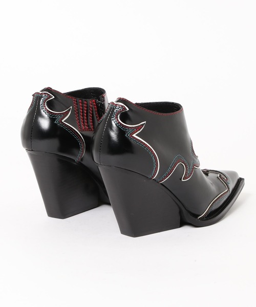 Jeffrey Campbell(ジェフリーキャンベル)の「ステッチデザインウエスタンブーティー(ブーツ・レディース・ブラック・38/36/37/39)」の8枚目の写真