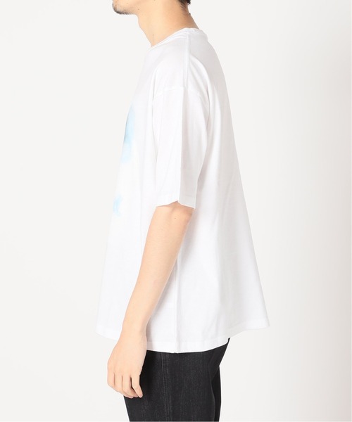 417 EDIFICE（フォーワンセブンエディフィス）の「◆【MUSIC ROOM / ミュージックルーム】 FACE ART TEE（Tシャツ/カットソー・メンズ・ホワイト/ブラック・MEDIUM/LARGE）」の4枚目の写真