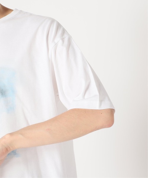 417 EDIFICE（フォーワンセブンエディフィス）の「◆【MUSIC ROOM / ミュージックルーム】 FACE ART TEE（Tシャツ/カットソー・メンズ・ホワイト/ブラック・MEDIUM/LARGE）」の9枚目の写真