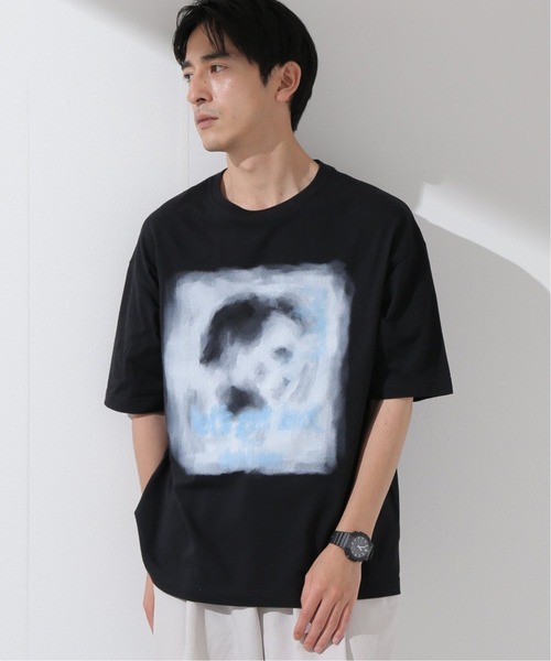 417 EDIFICE（フォーワンセブンエディフィス）の「◆【MUSIC ROOM / ミュージックルーム】 FACE ART TEE（Tシャツ/カットソー・メンズ・ホワイト/ブラック・MEDIUM/LARGE）」の18枚目の写真