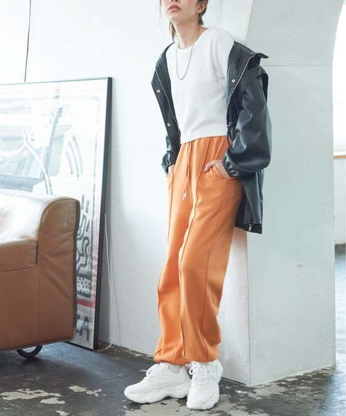 WEGO（ウィゴー）の「WEGO/2WAYフェイクレザーブルゾン（ブルゾン・レディース・ブラック/オフホワイト・FREE）」の11枚目の写真