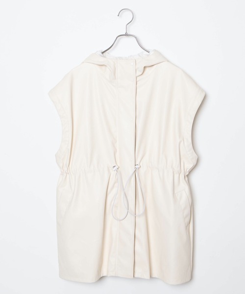 WEGO（ウィゴー）の「WEGO/2WAYフェイクレザーブルゾン（ブルゾン・レディース・ブラック/オフホワイト・FREE）」の22枚目の写真