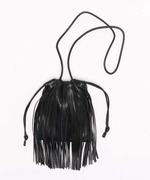 ADD CULUMN（アドカラム）の「(ADD CULUMN)ポシェットショルダー（ショルダーバッグ・レディース・ホワイト/ブラック/ピンク・FREE）」の3枚目の写真