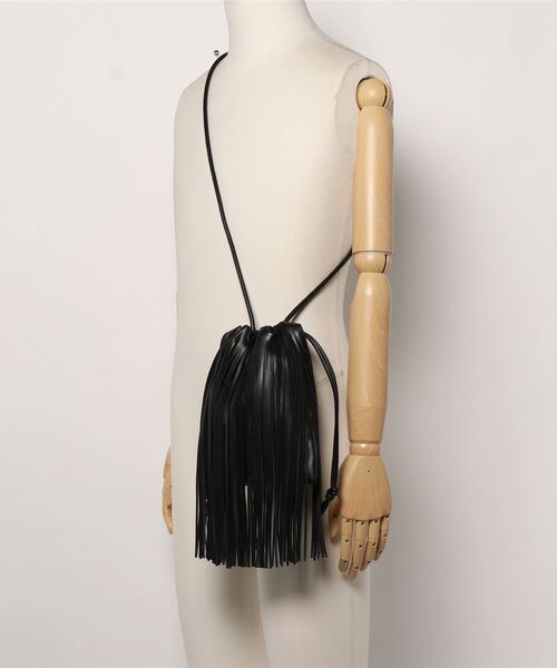 ADD CULUMN（アドカラム）の「(ADD CULUMN)ポシェットショルダー（ショルダーバッグ・レディース・ホワイト/ブラック/ピンク・FREE）」の7枚目の写真