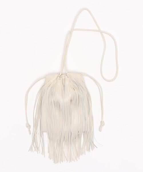 ADD CULUMN（アドカラム）の「(ADD CULUMN)ポシェットショルダー（ショルダーバッグ・レディース・ホワイト/ブラック/ピンク・FREE）」の9枚目の写真