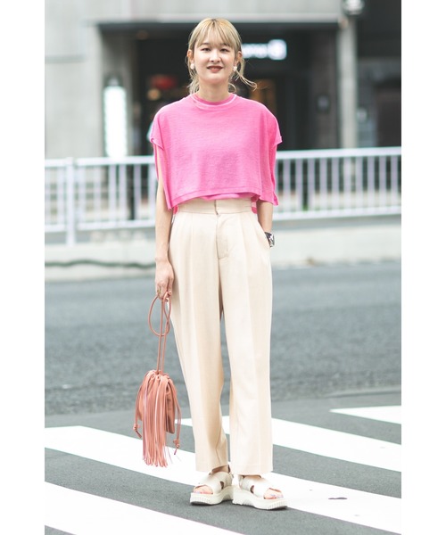 ADD CULUMN（アドカラム）の「(ADD CULUMN)ポシェットショルダー（ショルダーバッグ・レディース・ホワイト/ブラック/ピンク・FREE）」の13枚目の写真