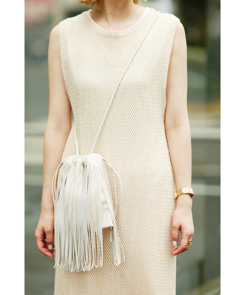 ADD CULUMN（アドカラム）の「(ADD CULUMN)ポシェットショルダー（ショルダーバッグ・レディース・ホワイト/ブラック/ピンク・FREE）」の18枚目の写真