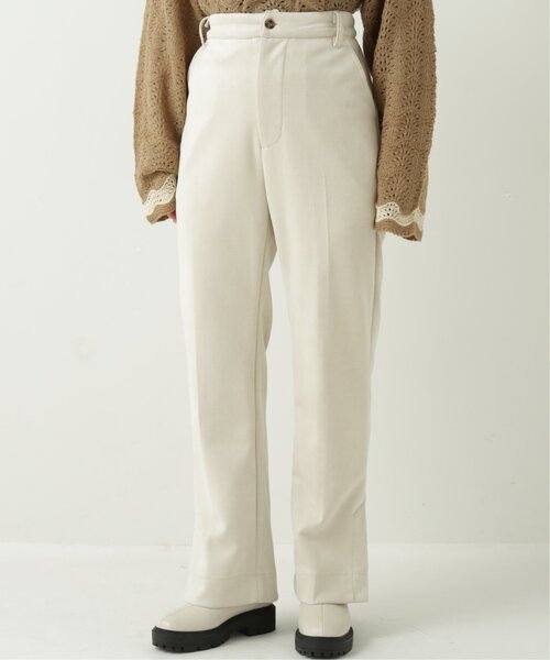 RAY CASSIN（レイカズン）の「ポンチスウェードリラックスセミフレアパンツ（スラックス・レディース・カーキ/モカ/キナリ・SMALL/MEDIUM）」の19枚目の写真