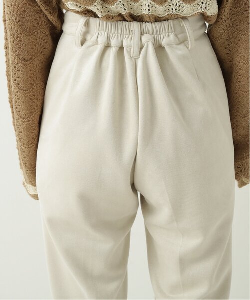 RAY CASSIN（レイカズン）の「ポンチスウェードリラックスセミフレアパンツ（スラックス・レディース・カーキ/モカ/キナリ・SMALL/MEDIUM）」の22枚目の写真