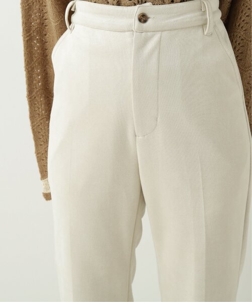 RAY CASSIN（レイカズン）の「ポンチスウェードリラックスセミフレアパンツ（スラックス・レディース・カーキ/モカ/キナリ・SMALL/MEDIUM）」の16枚目の写真