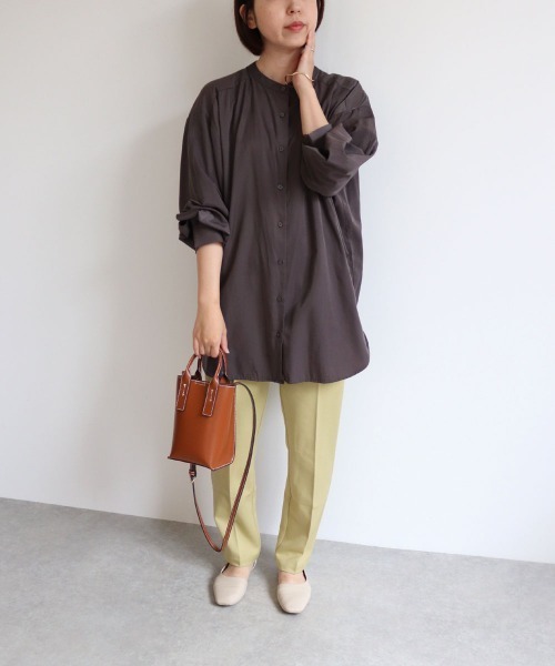 MIAN （ミアン）の「NEMESIA / 2wayミニポシェット（ショルダーバッグ・レディース・ブラック/グレイッシュベージュ/ボルドー/カーキ/ブラウン/アイボリー/ラベンダー/グリーン・FREE）」の15枚目の写真