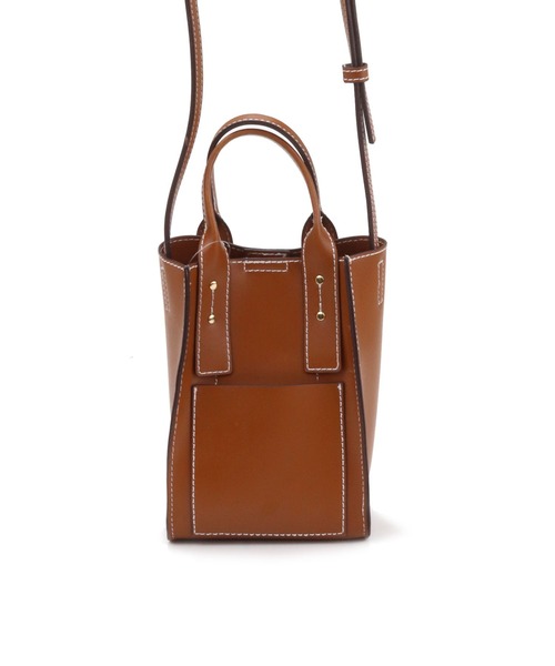 MIAN （ミアン）の「NEMESIA / 2wayミニポシェット（ショルダーバッグ・レディース・ブラック/グレイッシュベージュ/ボルドー/カーキ/ブラウン/アイボリー/ラベンダー/グリーン・FREE）」の18枚目の写真