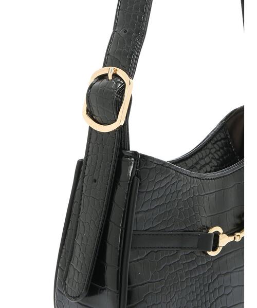 earth music&ecology（アースミュージックアンドエコロジー）の「ワンハンドルビットショルダーバッグ ＊（ショルダーバッグ・レディース・ブラウン/ダークグリーン/ブラック・FREE）」の22枚目の写真