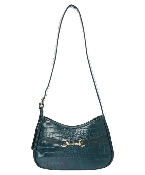 earth music&ecology（アースミュージックアンドエコロジー）の「ワンハンドルビットショルダーバッグ ＊（ショルダーバッグ・レディース・ブラウン/ダークグリーン/ブラック・FREE）」の17枚目の写真